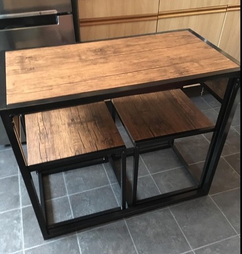 Small table and chairs - and, 2
