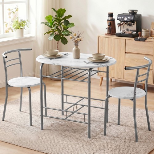 Small table and - 2, chairs