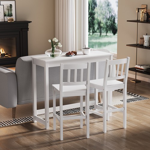 White breakfast kitchen - white,
