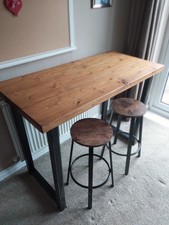 Solid Wood Rustic Breakfast