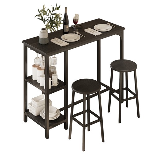 Bar table set with - table,